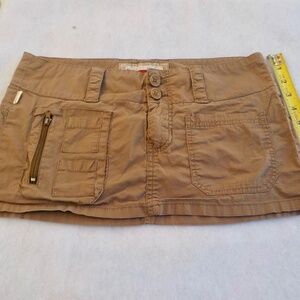 Hollister California Cargo Mini Skirt Size 3